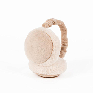 Наушники плюшевые Mrs. Ertha "Ivory", слоновая кость